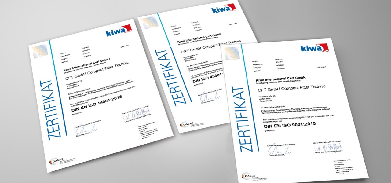 Zertifizierungen